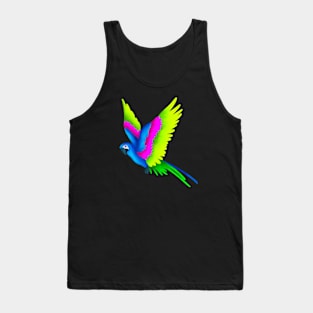 Colorful Parrot Tank Top